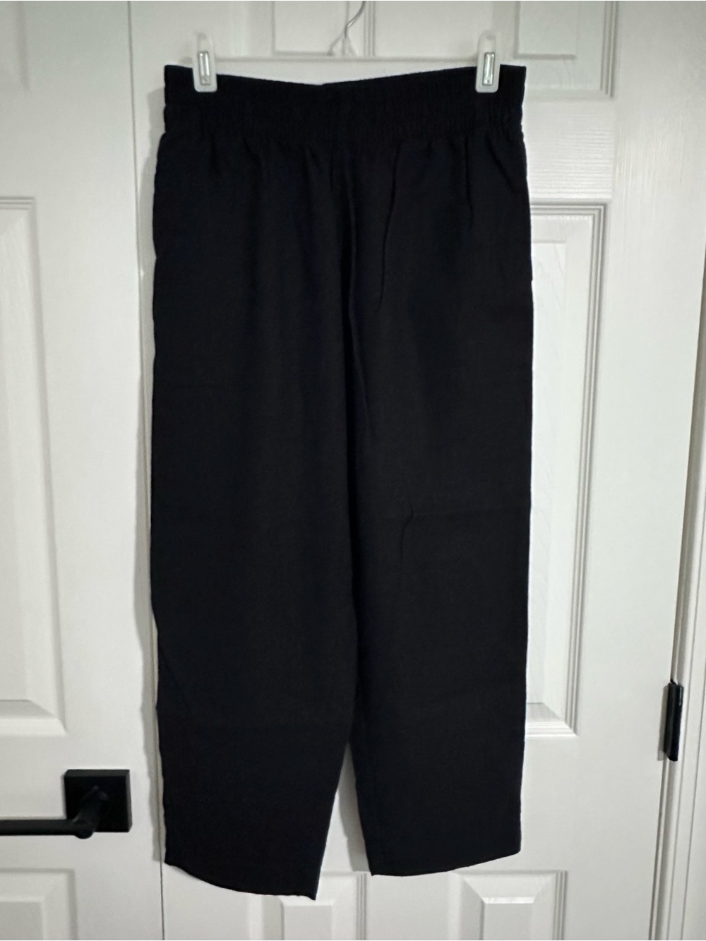 Old Navy Black Elastic-Waist Jogger Pants